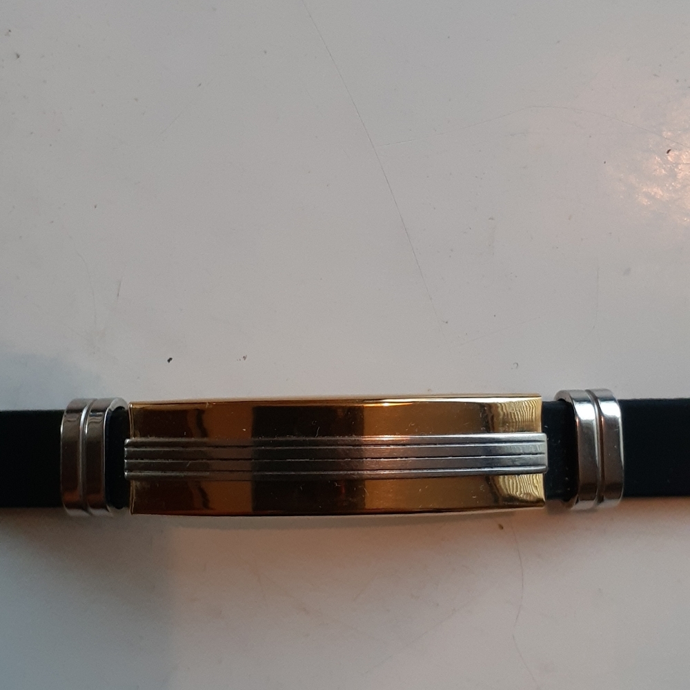 Stainless steel bracelet 7 3/4 inch